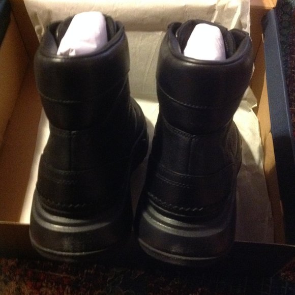 Cole Haan Men's GrandPro Crossover Black Leather WR Sneakerboots - 11.5M - NIB - Picture 4 of 12